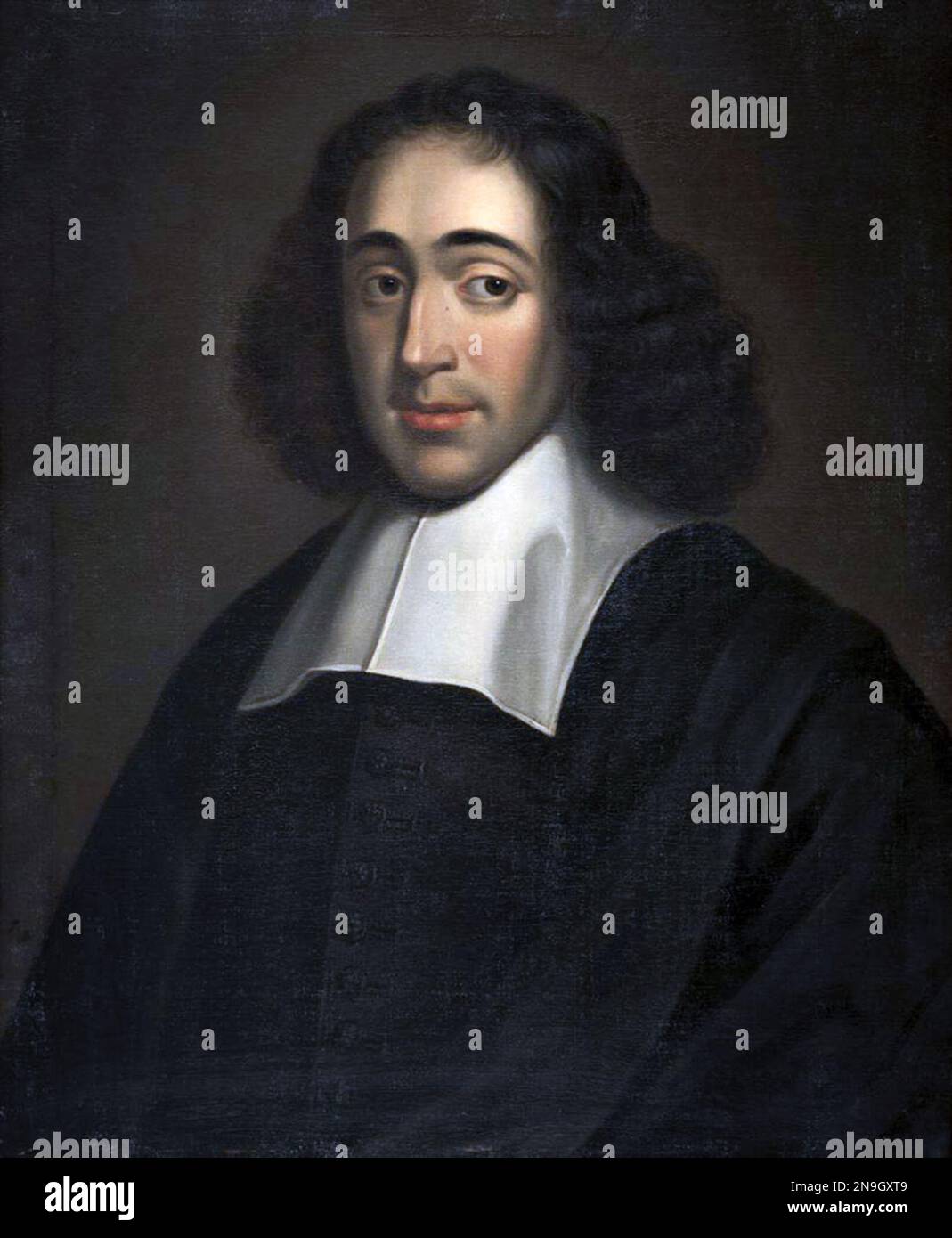 Baruch de Spinoza (1632 – 1677) Dutch philosopher Stock Photo