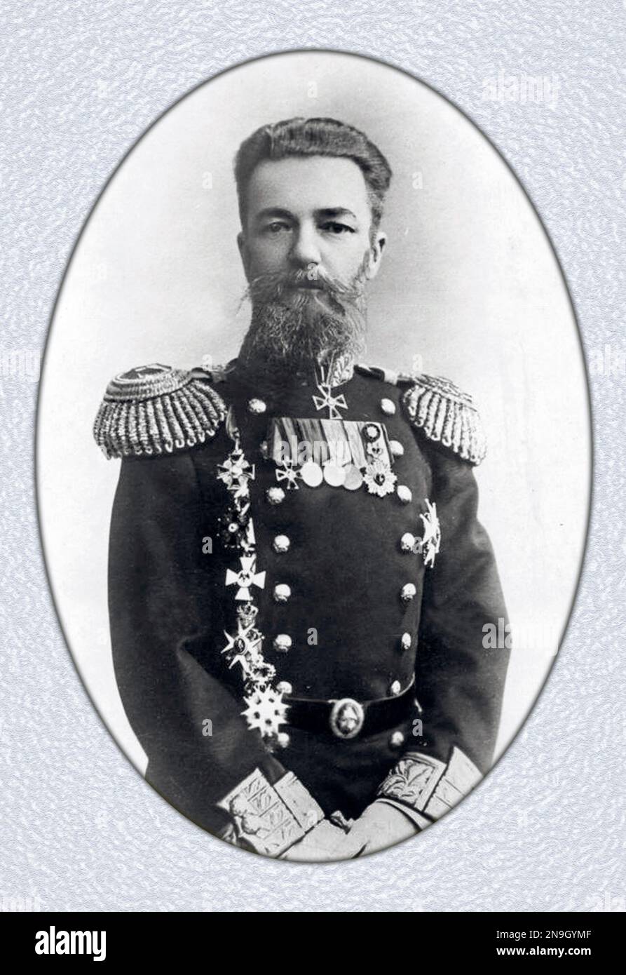 Anders Wirenius (1850 - 1919) Finnish politician. Stock Photo