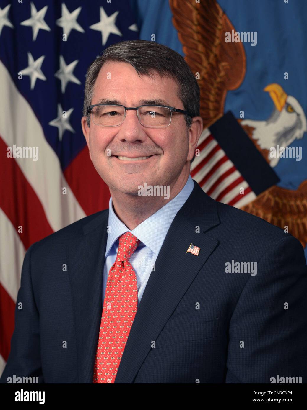 Ashton Baldwin Carter (1954 – 2022) American government official and academic who served as the 25th United States Secretary of Defense from February 2015 to January 2017. Stock Photo