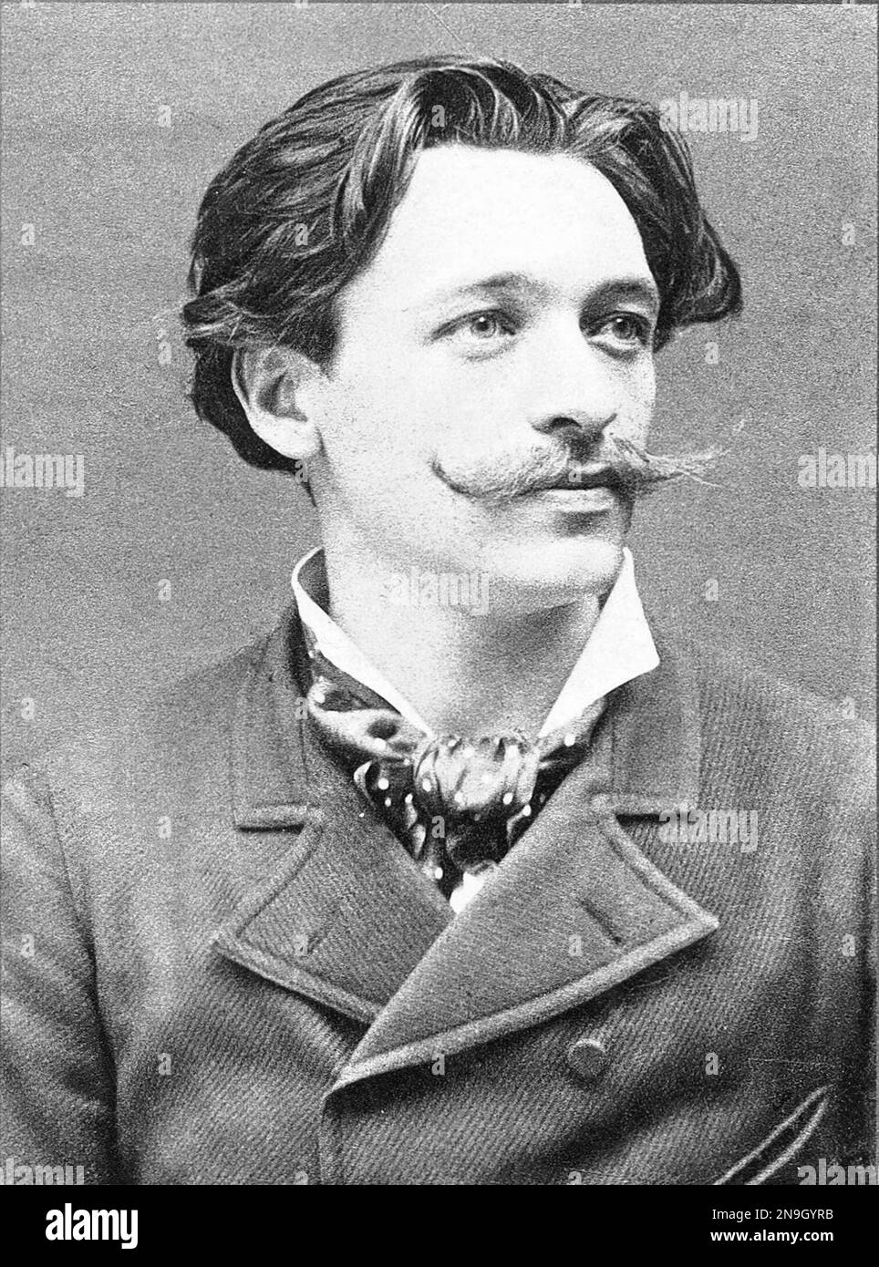 Émile Eugène Jean Louis Cohl (1857 – 1938) French caricaturist, cartoonist, and animator Stock Photo