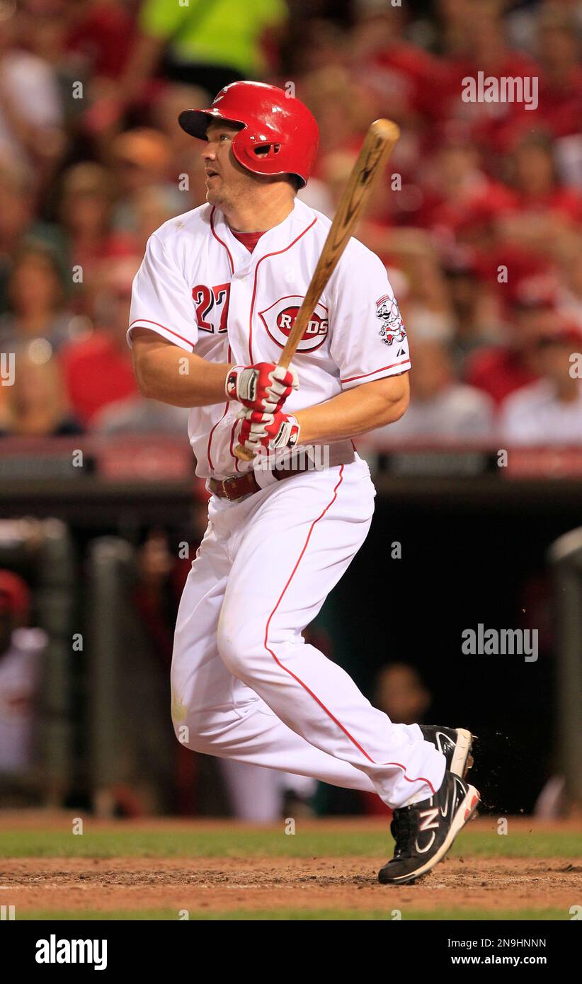 Scott Rolan Cincinnati Reds Cincinnati Reds' Scott Rolen in action against the Minnesota Twins in a ...