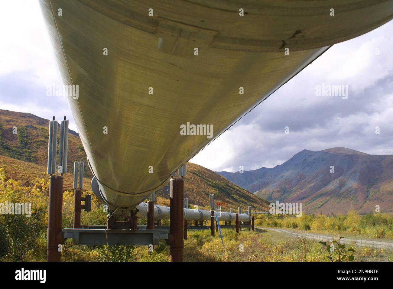 FILE In this undated file photo, the 800mile TransAlaska pipeline