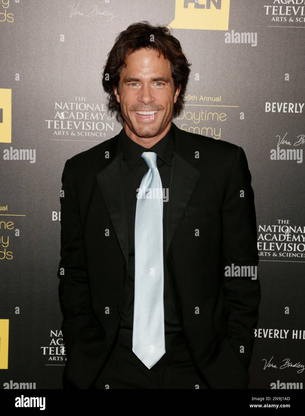 Shawn Christian arrives at the 39th Annual Daytime Emmy Awards on HLN