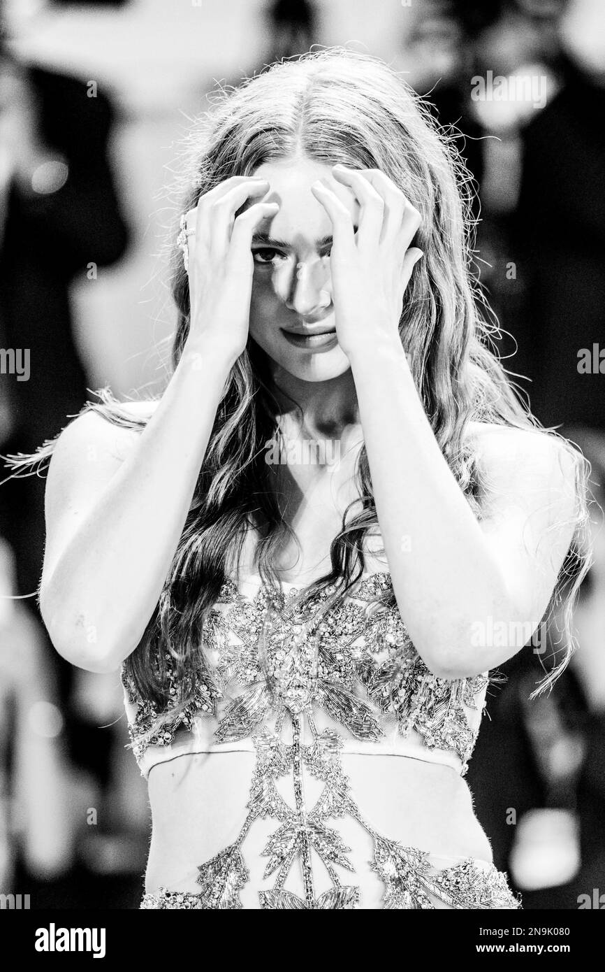 Il cast di "The Whale" sul red carpet di Venezia 79, La Biennale di