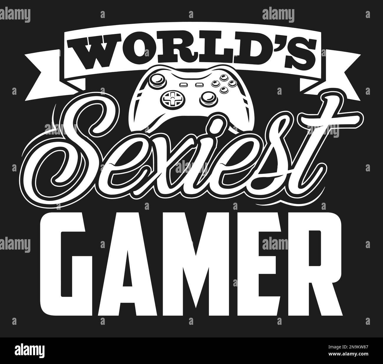 Gaming logo Black and White Stock Photos & Images - Alamy