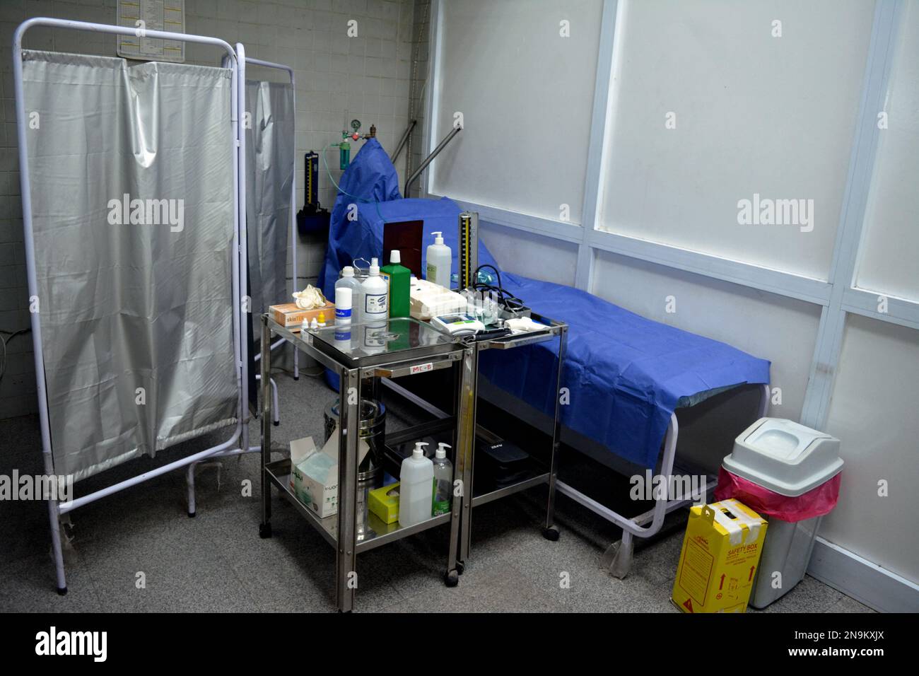 Cairo, Egypt, February 11 2023 A medical center, clinic, a place for