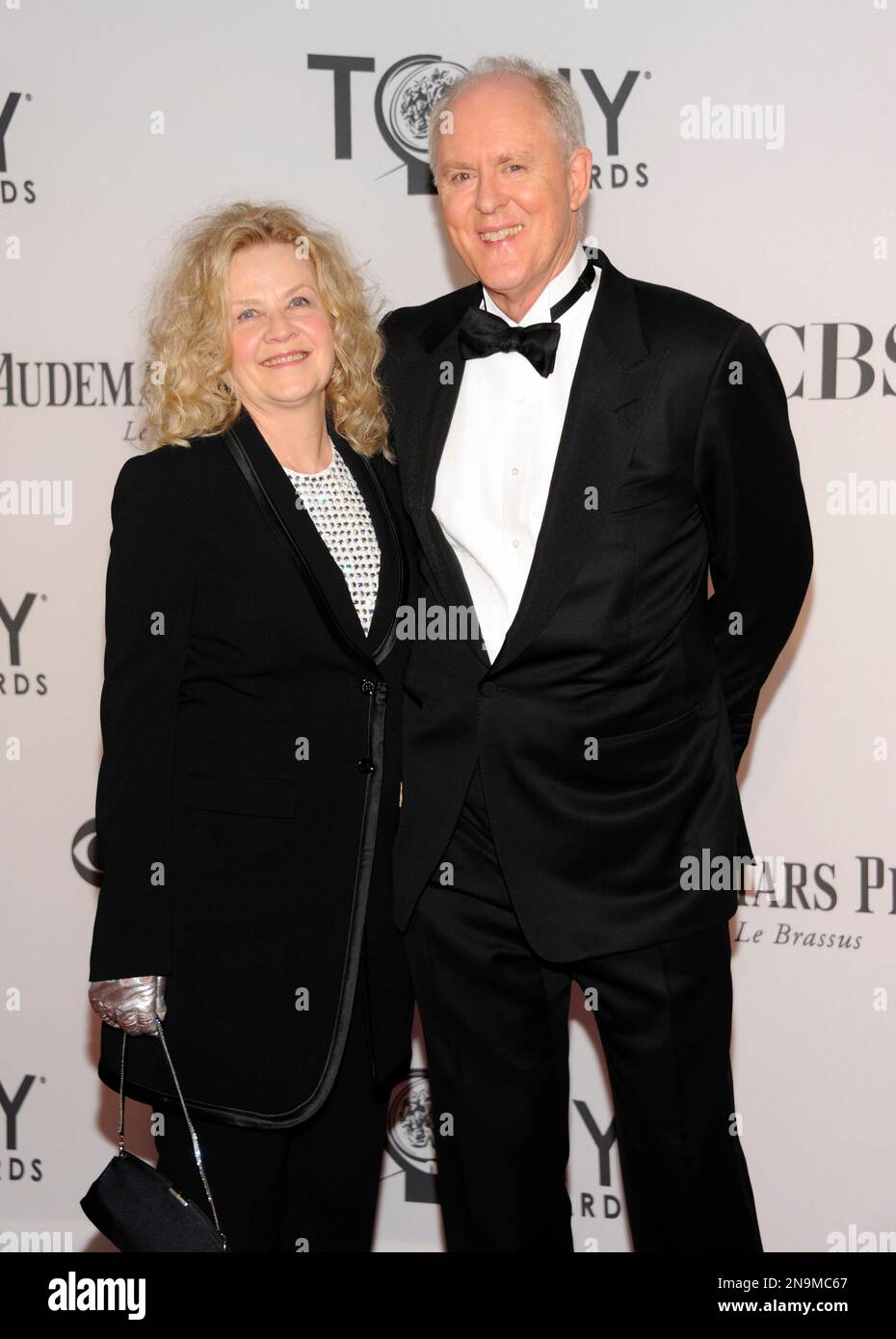 John Lithgow and his wife Mary Yeager arrive at the 66th Annual Tony