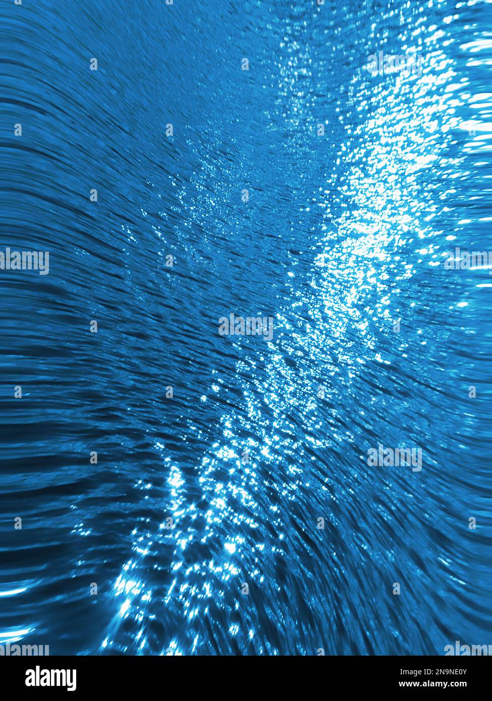 blue water ripples and sunlight background Stock Photo - Alamy