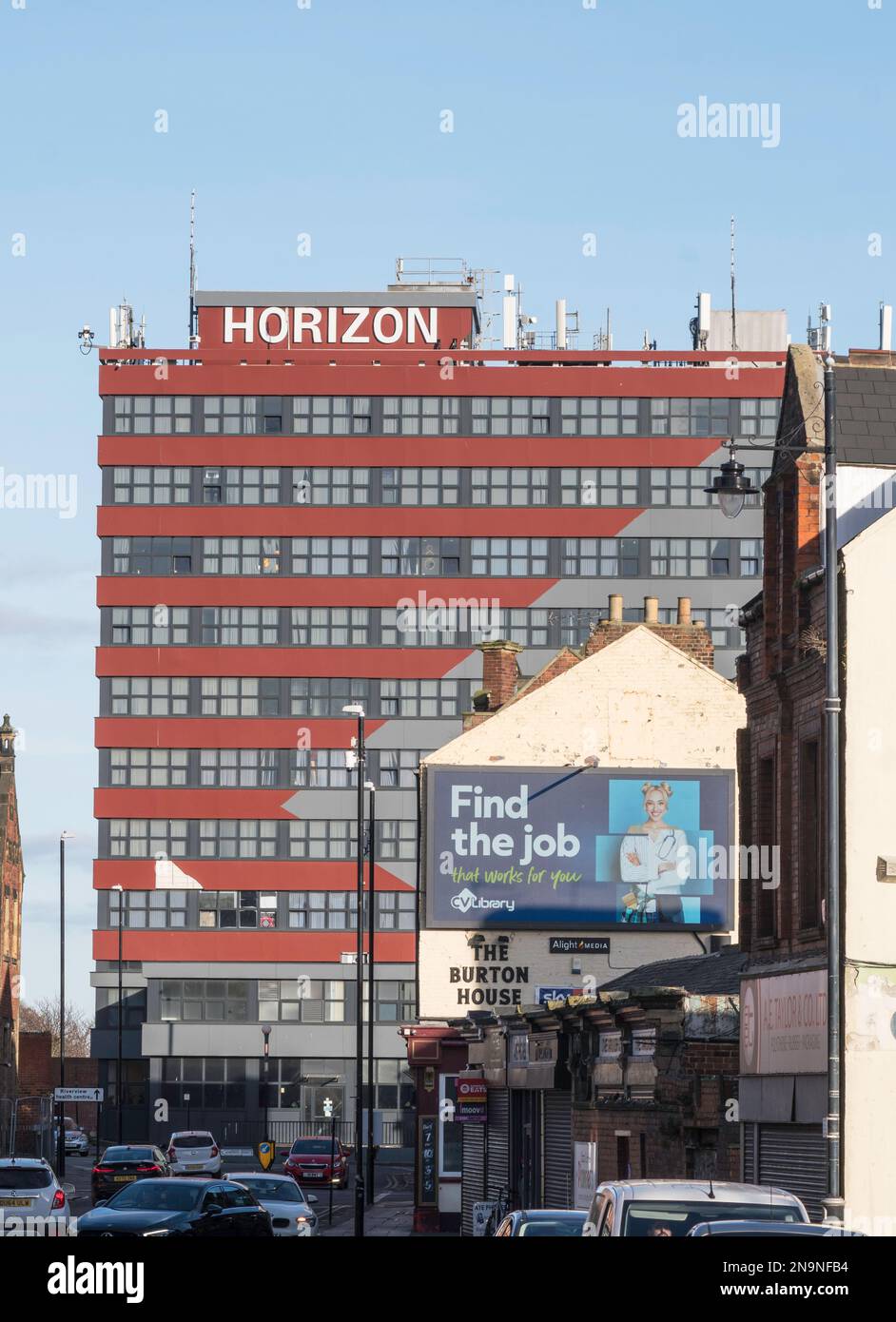The Horizon serviced apartment block in Sunderland, England, UK Stock Photo Alamy