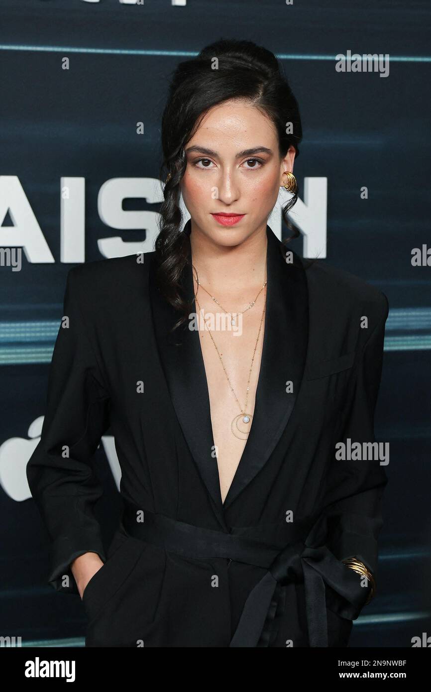 Lyna Dubarry attends 'Liaison' Apple TV Serie Premiere at Cinema