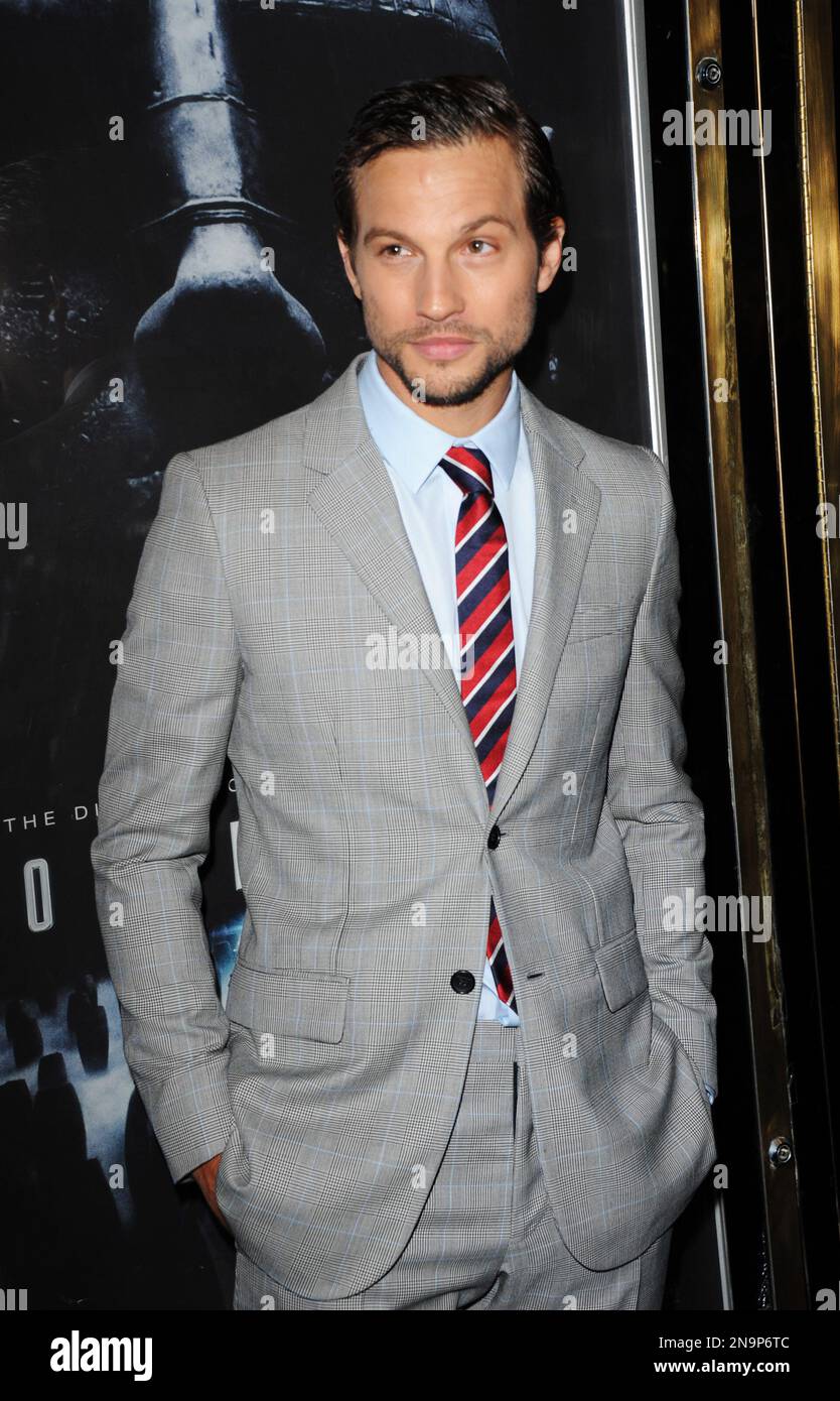 Logan Marshall- Green arrives at the premiere of "Prometheus" on