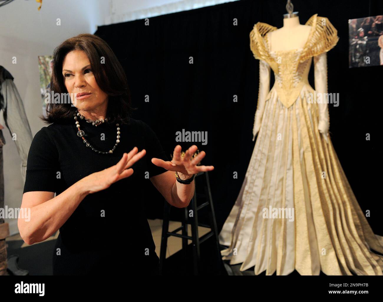 This May 3, 2012 photo shows Academy Awardwinning costume designer Colleen Atwood with a