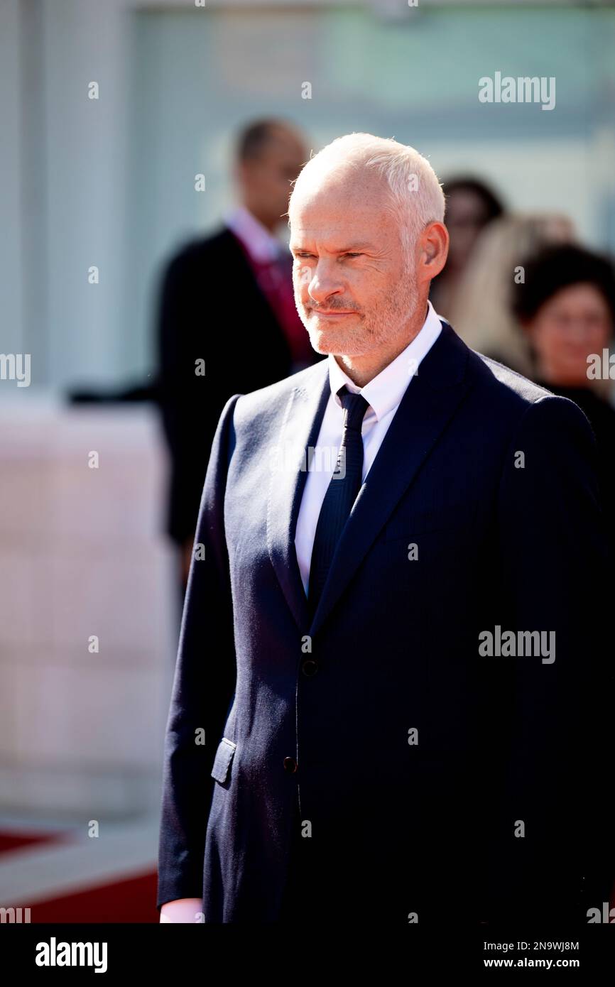 Il cast di 'The Banshees of Inisherin' sul Red Carpet di Venezia 79, La Biennale di Venezia 2022, Lido di Venezia, Italia Stock Photo