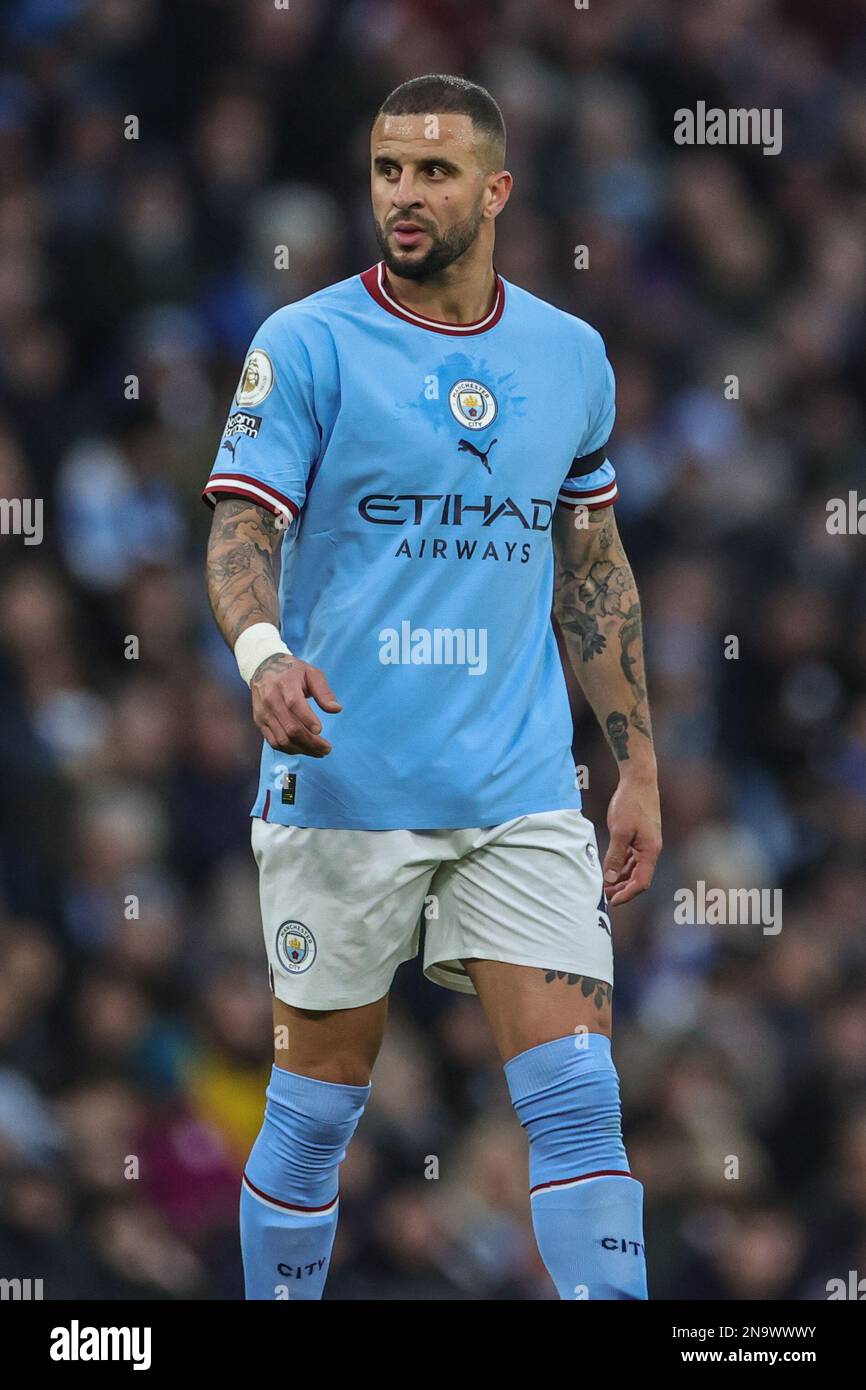 Kyle Walker #2 of Manchester City during the Premier League match