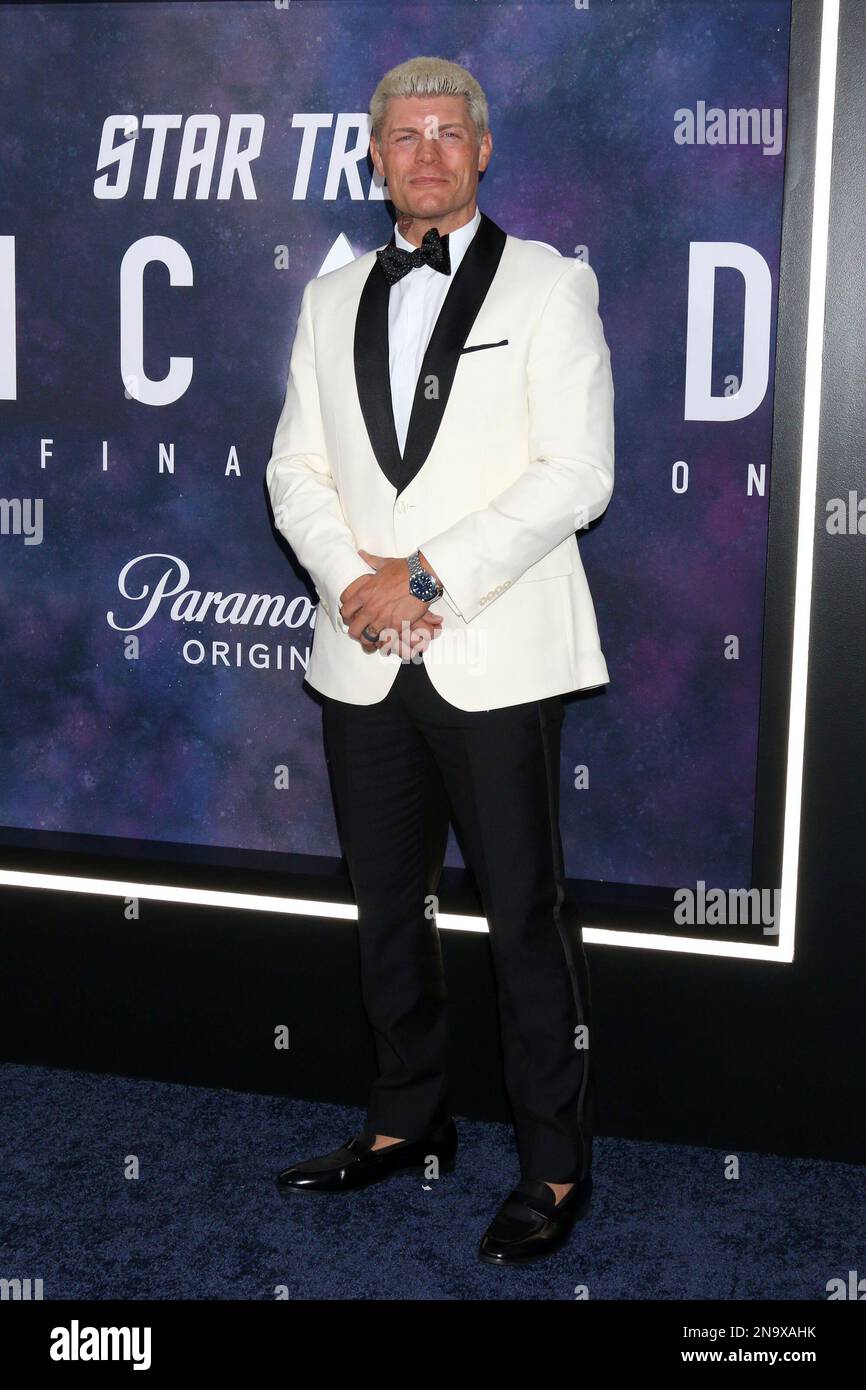 Los Angeles, CA. 9th Feb, 2023. Cody Rhodes at arrivals for STAR TREK: PICARD Season 3 Premiere, TCL Chinese Theatre, Los Angeles, CA February 9, 2023. Credit: Priscilla Grant/Everett Collection/Alamy Live News Stock Photo