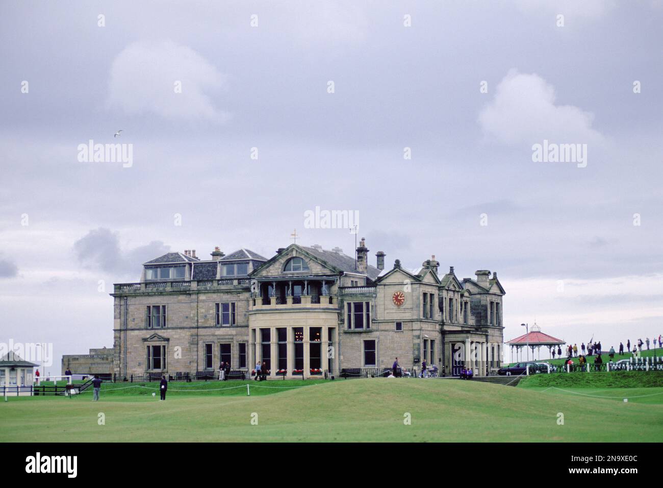 St. Andrews golf course in Scotland, 'the Home of Golf'; St. Andrews, Fife, Scotland Stock Photo