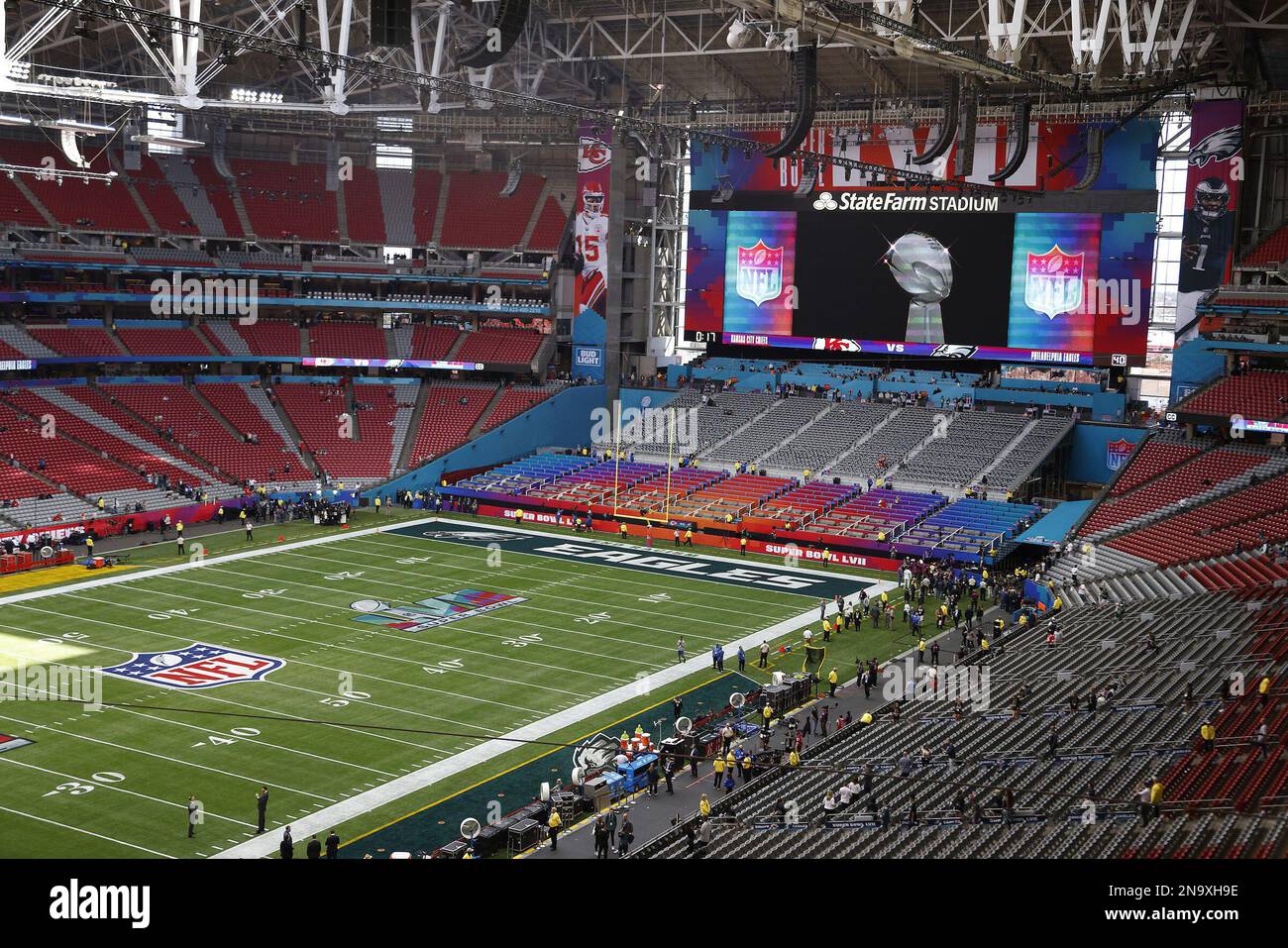 Super bowl philadelphia eagles hi-res stock photography and images - Alamy