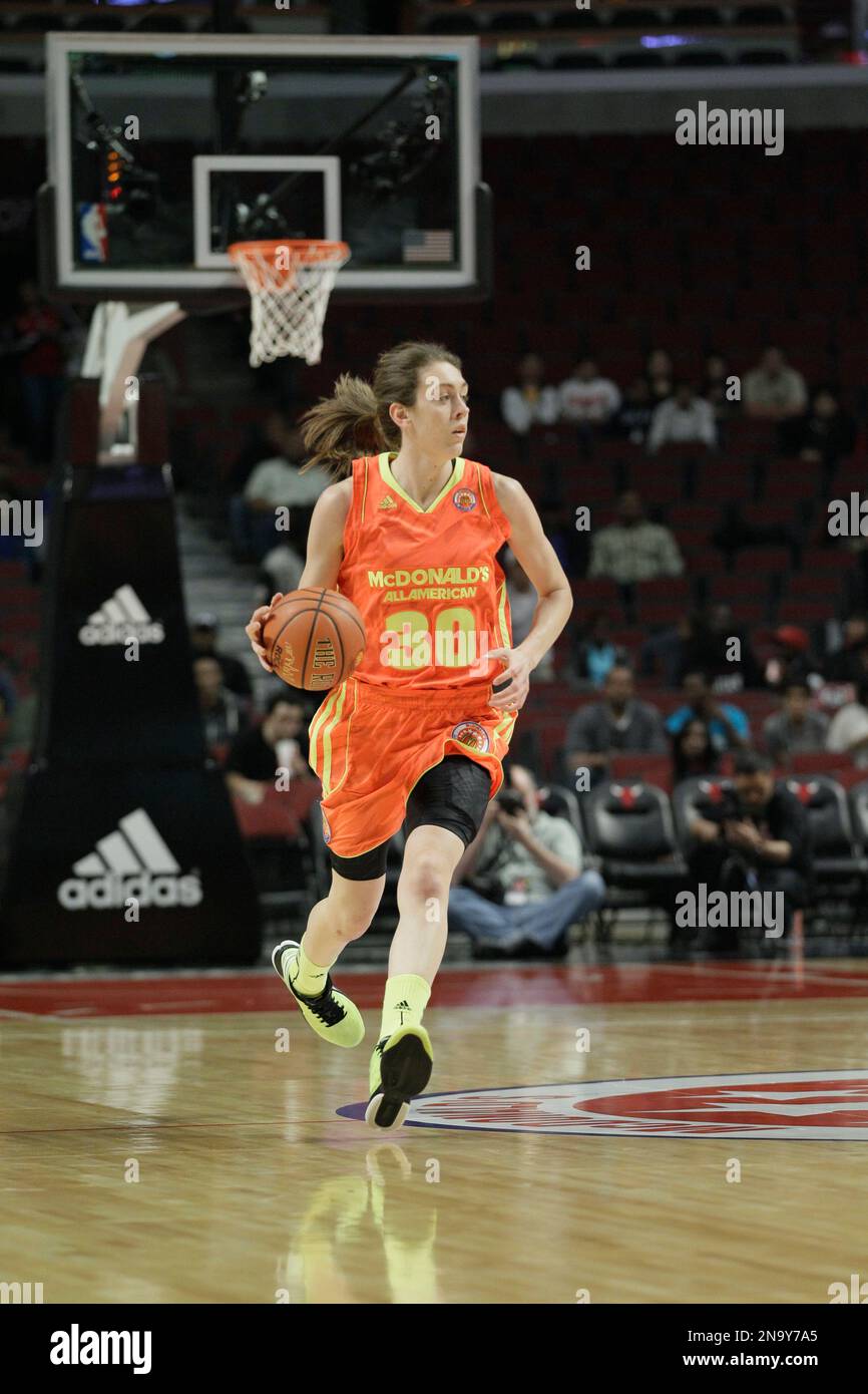 McDonald's East AllAmerican Breanna Stewart (30) from North Syracuse