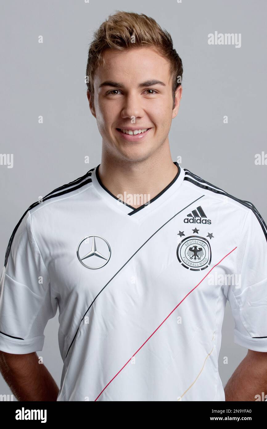 Picture provided by German Soccer Federation (DFB) shows German ...