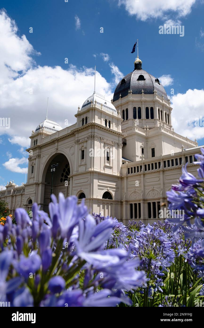 Royal Exhibition Building in Carlton Gardens, Melbourne, Australia; Melbourne, Victoria, Australia Stock Photo