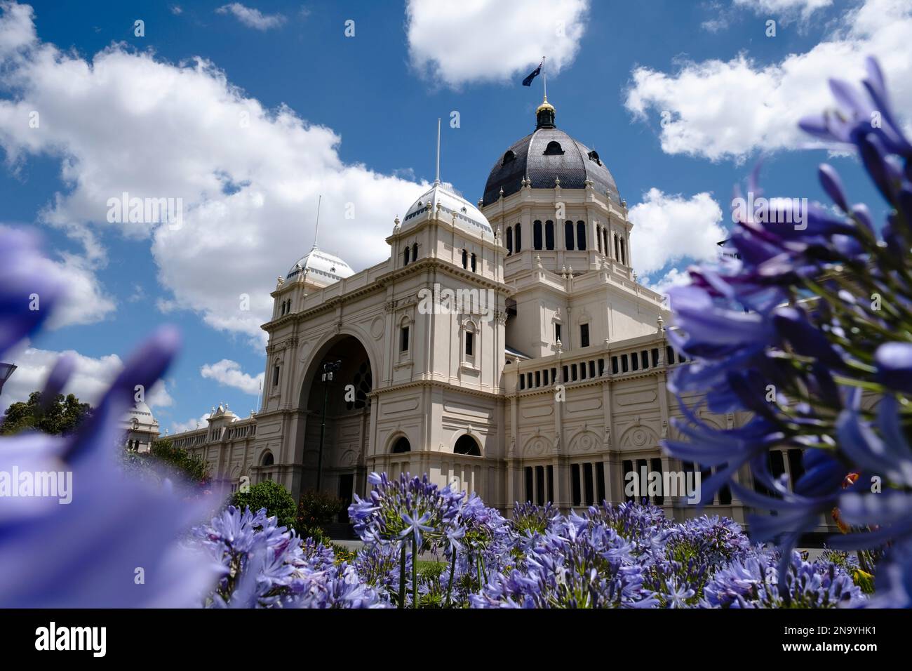 Royal Exhibition Building in Carlton Gardens, Melbourne, Australia; Melbourne, Victoria, Australia Stock Photo