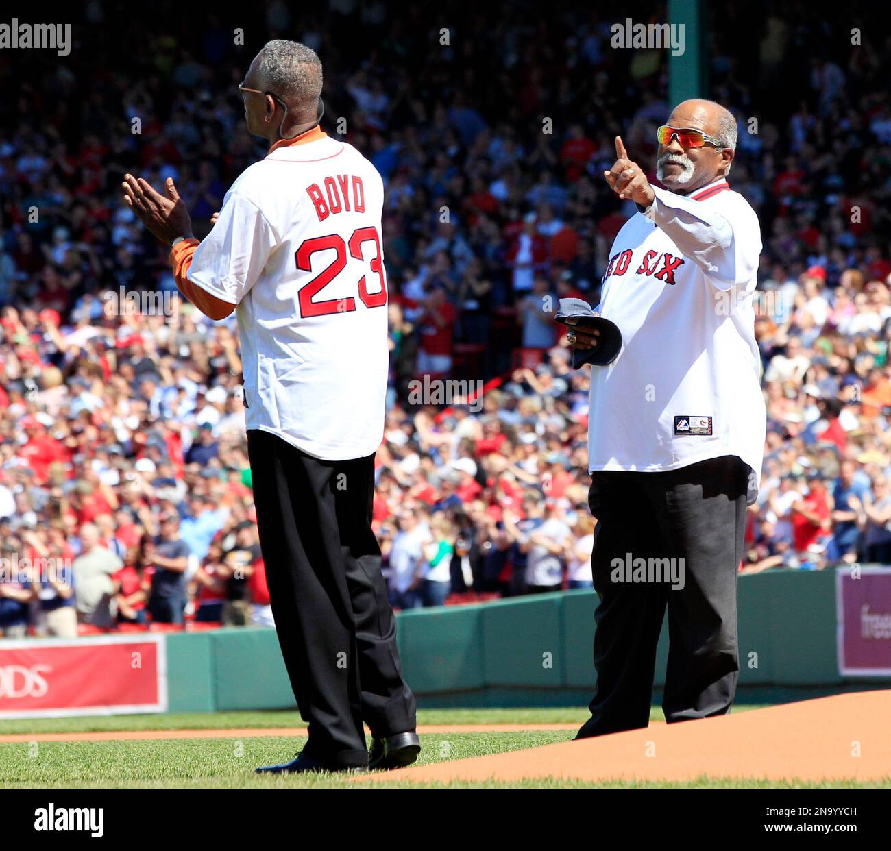 Gallery: Luis Tiant visits BB&T BallPark