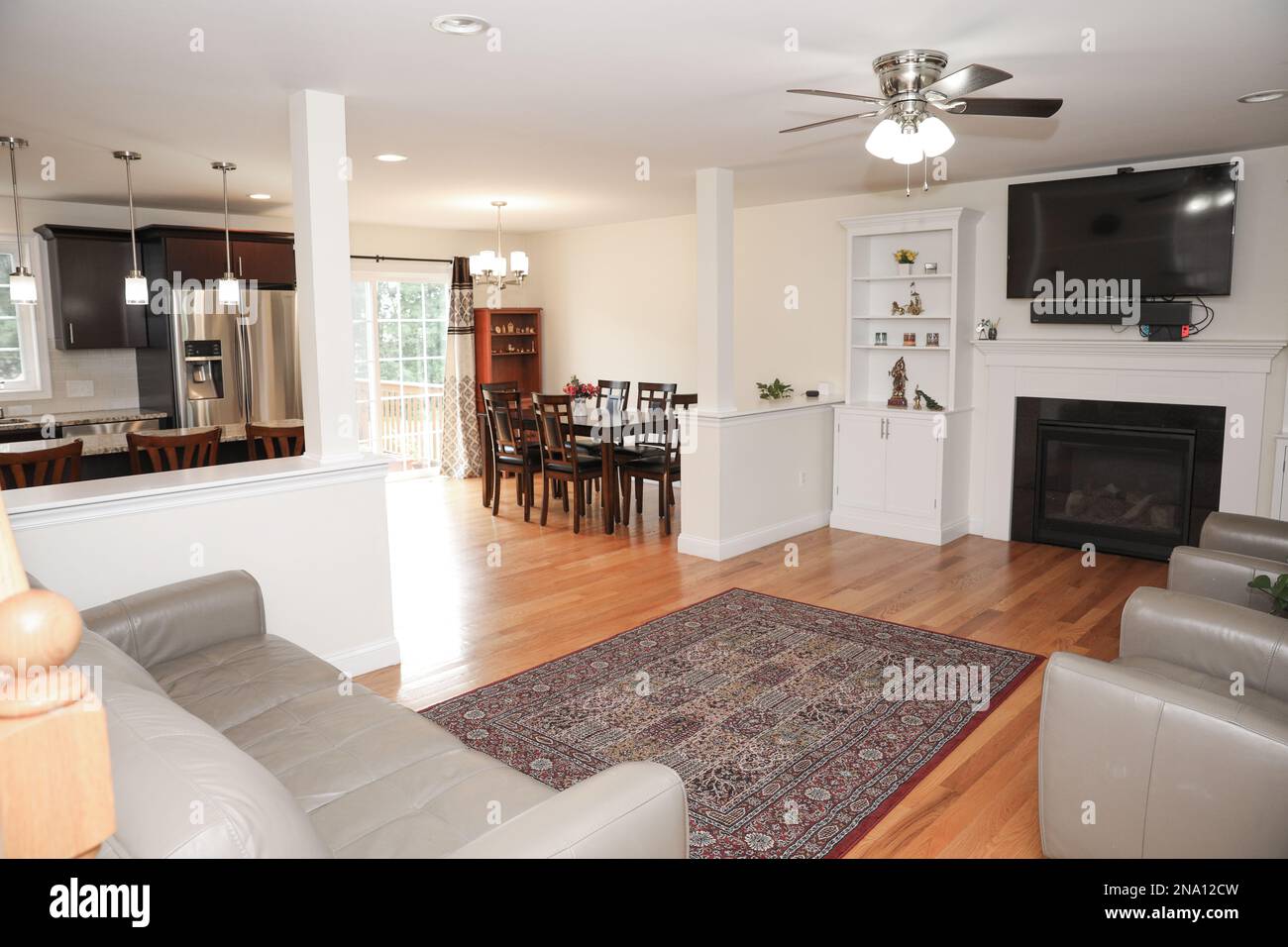 Solid Interior Real Estate interior stylish and comfortable for design project Stock ...