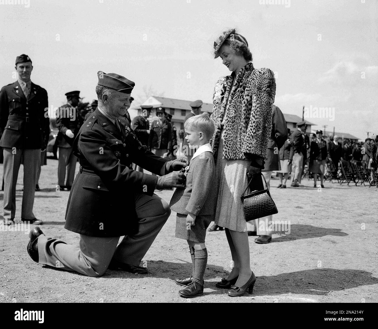 John K. Waters, Jr., fiveyearold son of Lt. Col. John K. Waters