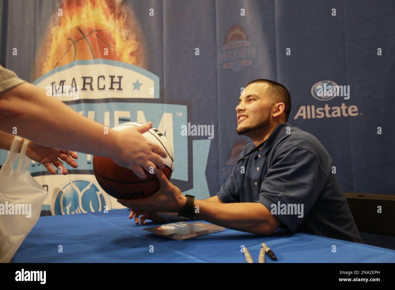 2011 Final Four hero and Allstate Team Mayhem member Joey Rodriguez