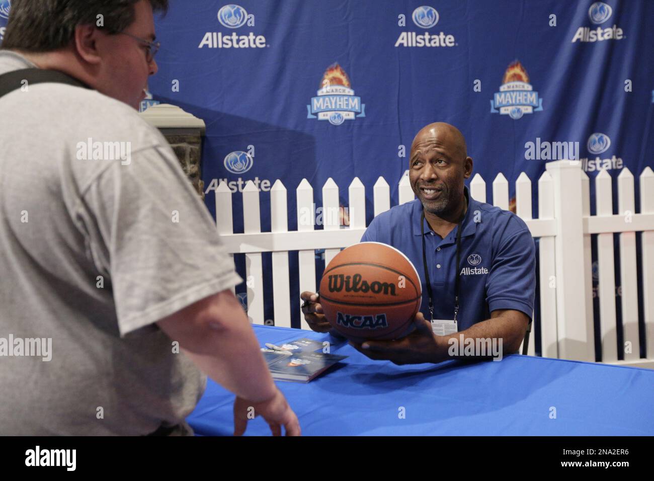 Allstate Team Mayhem member and 1982 NCAA national champion James