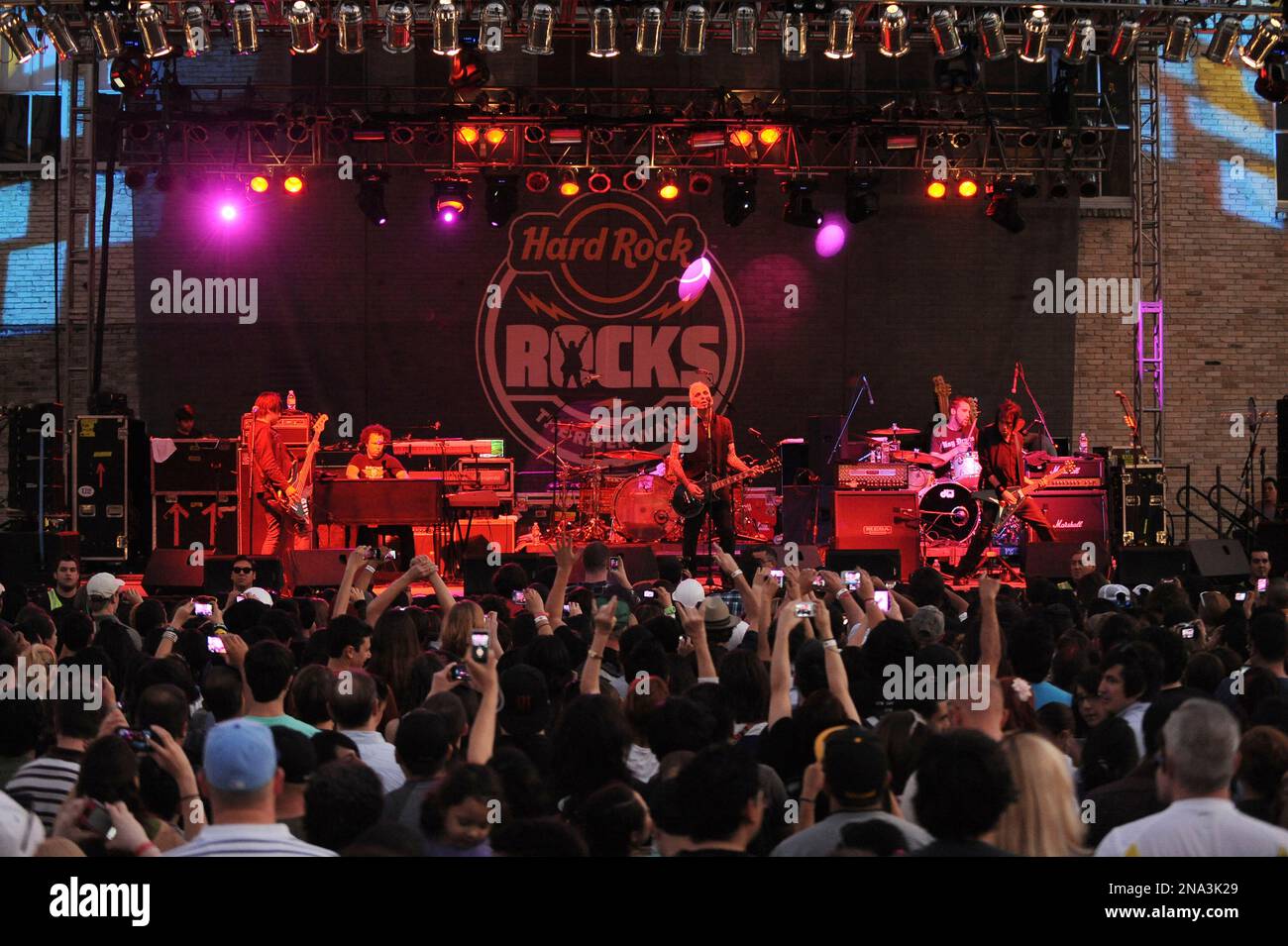 American rock band Everclear performs during Hard Rock Rocks The ...