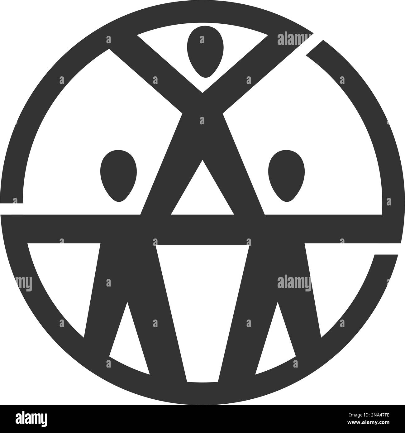 Teamwork concept logo template Icon Illustration Brand Identity ...