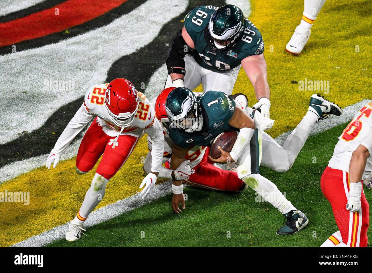 Glendale, United States. 12th Feb, 2023. Philadelphia Eagles