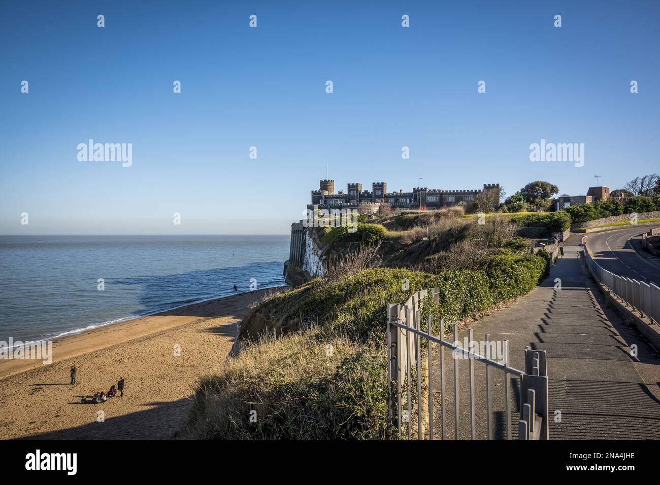 Kingsgate Castle built for Lord Holland in Kingsgate Bay, Broadstairs