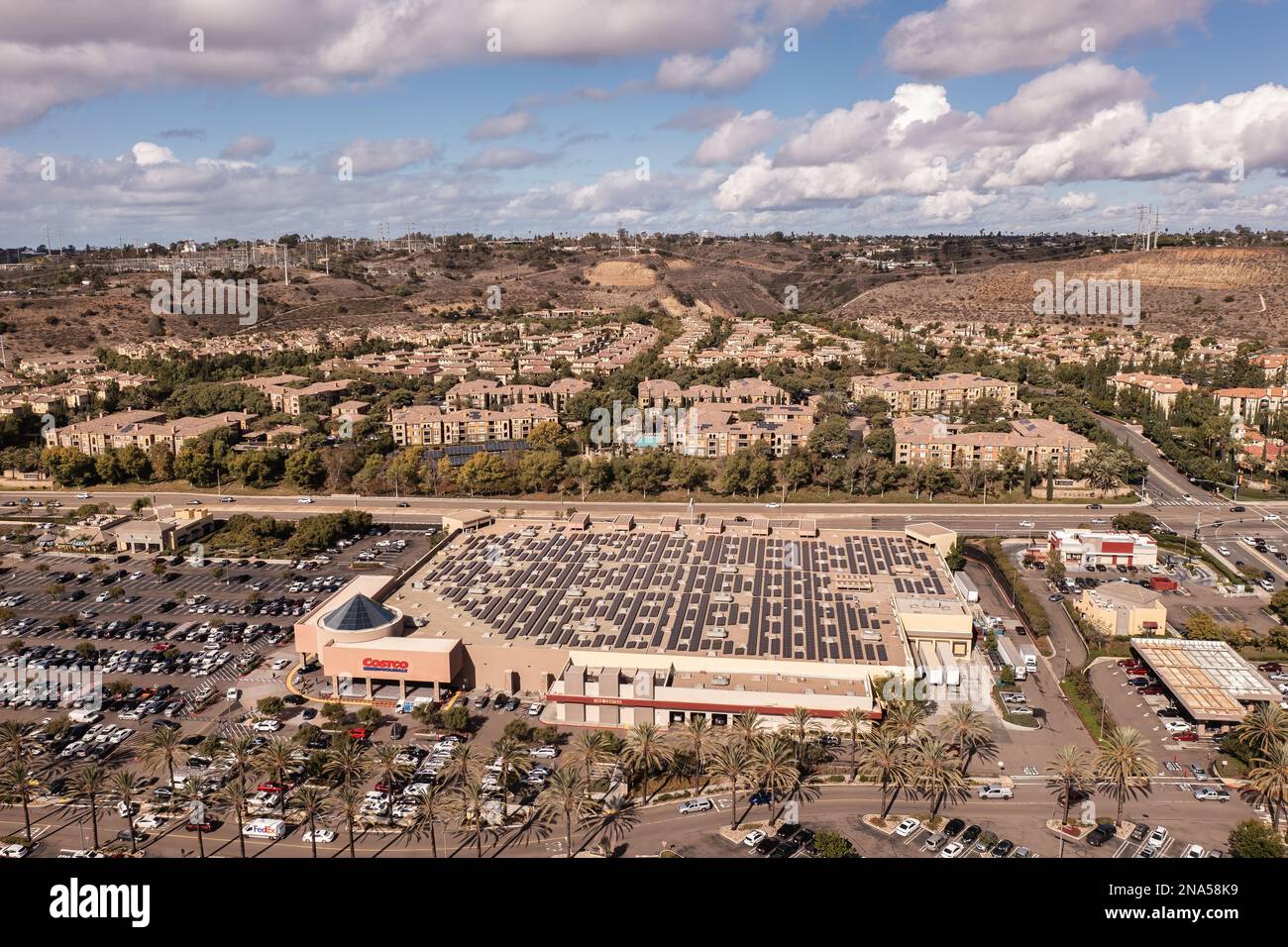 Fenton Marketplace shopping mall in Mission Valley, San Diego