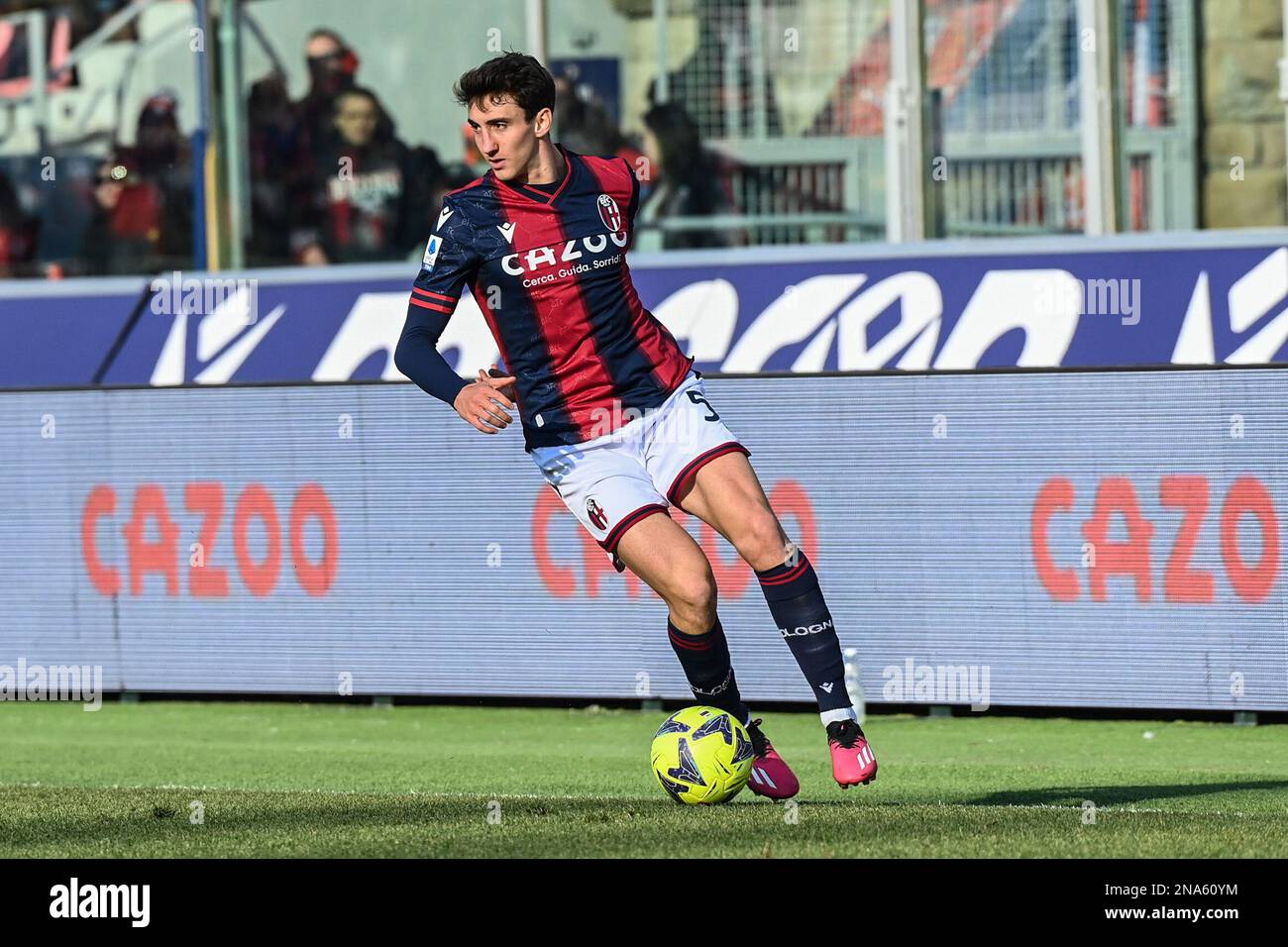 Renato Dall'Ara stadium, Bologna, Italy, February 12, 2023, Andrea