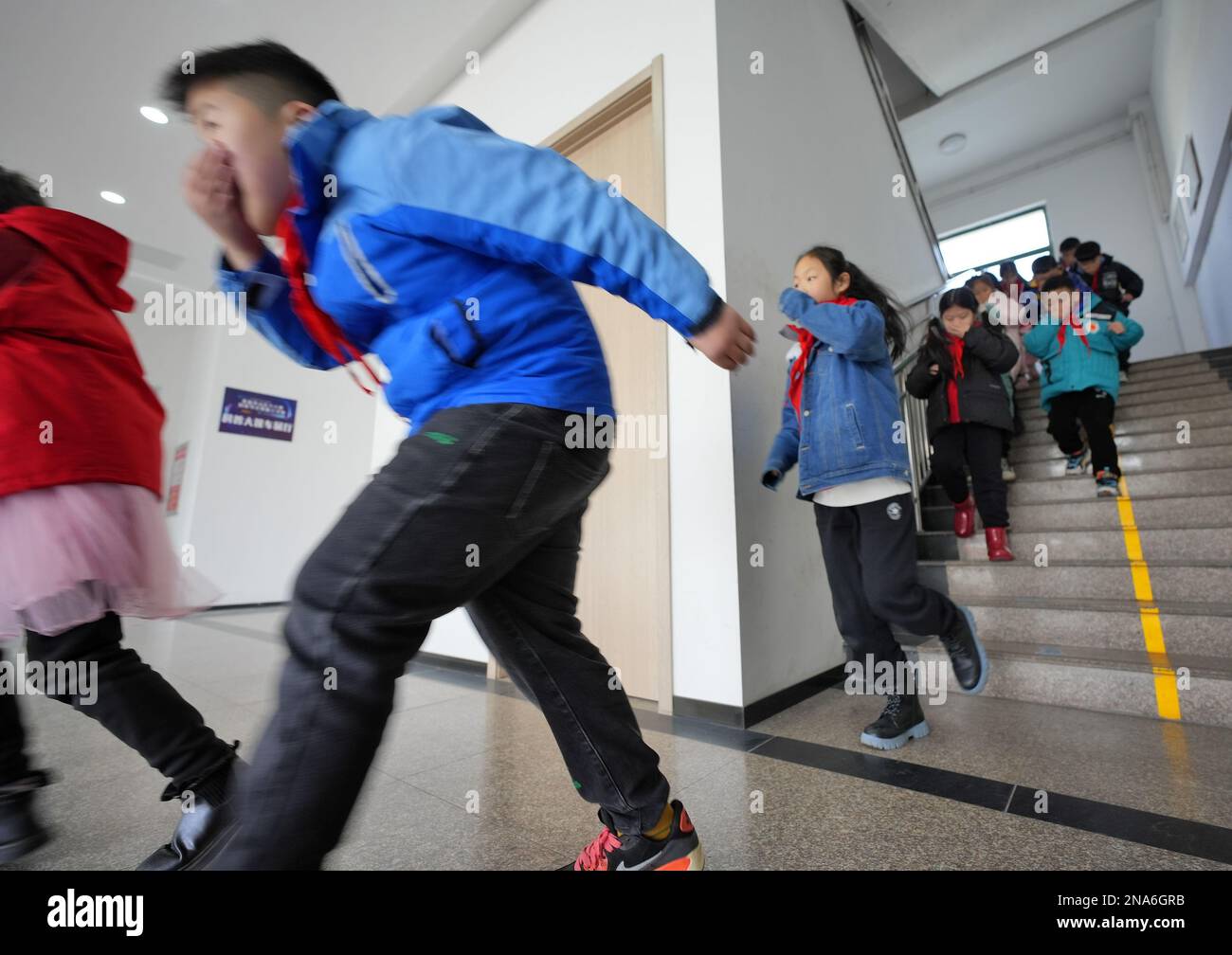 Fire evacuation school hi-res stock photography and images - Alamy