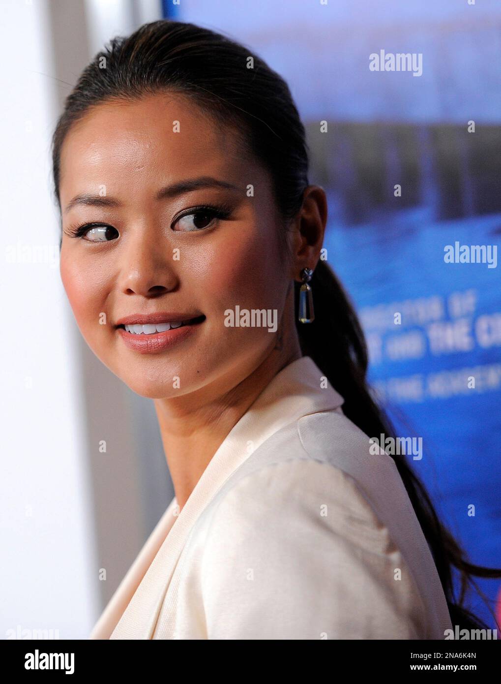 Actress Jamie Chung poses at the premiere of the film 