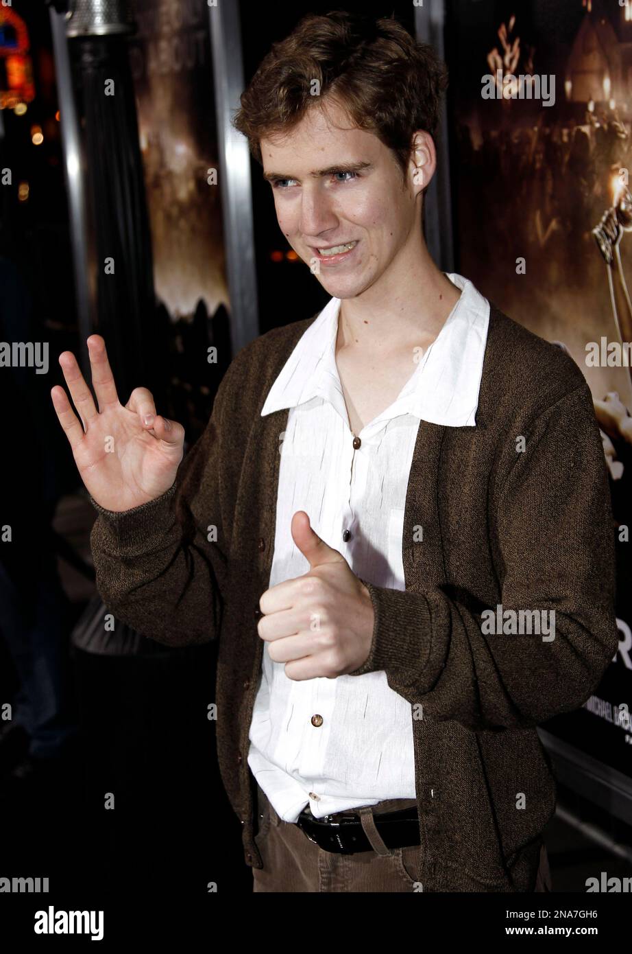 Cast member Dax Flame arrives at the premiere of "Project X" in Los
