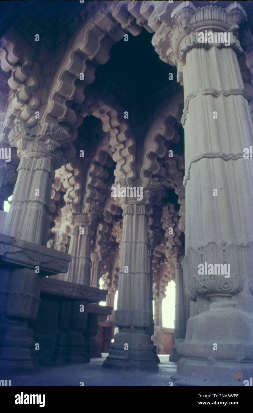 The Chhatris in Bhuj were constructed in the 18th century by Jadeja