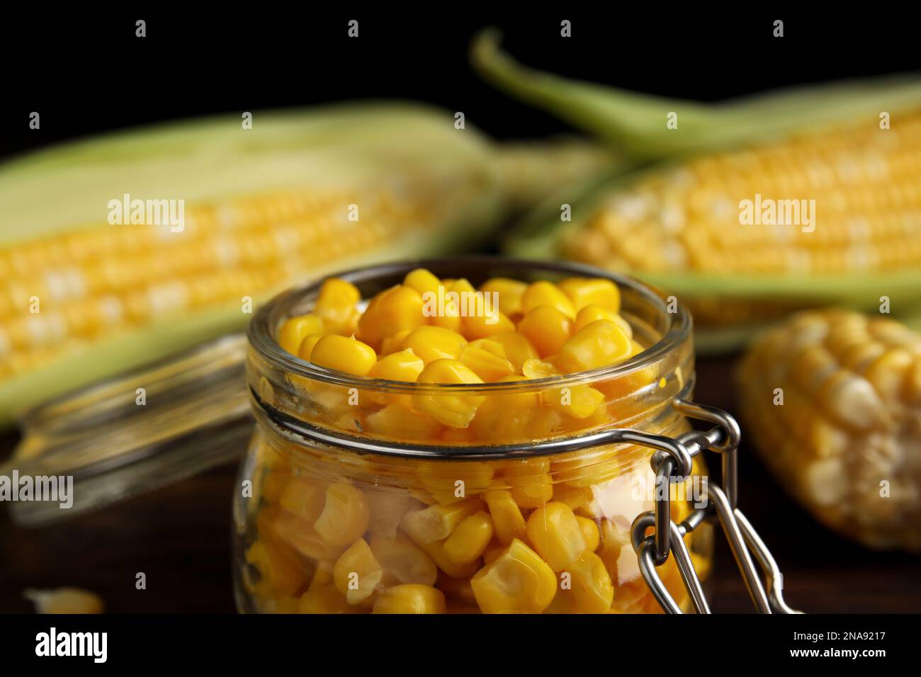 Sweet corn kernels in hi-res stock photography and images - Alamy