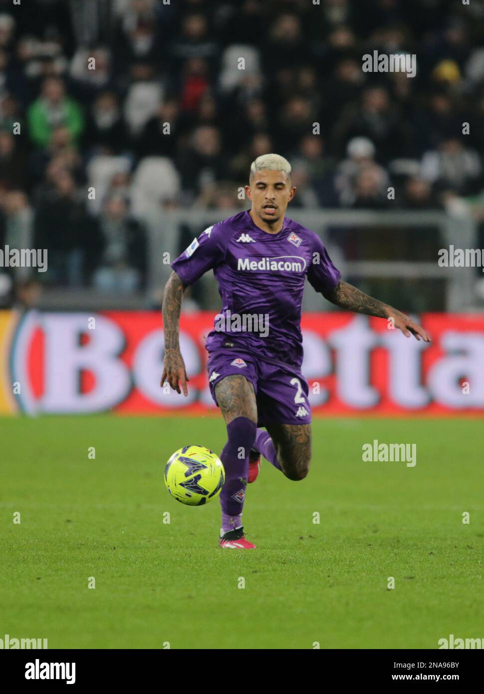 Act Fiorentina team picture during the Italian serie A, football match  between Juventus Fc and Acf Fiorentina on 12 February 2023 at Allianz  Stadium, Turin, Italy. Photo Ndrerim Kaceli - SuperStock