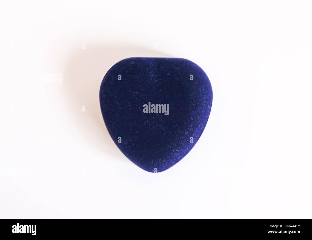 Engagement ring box on white background Stock Photo - Alamy