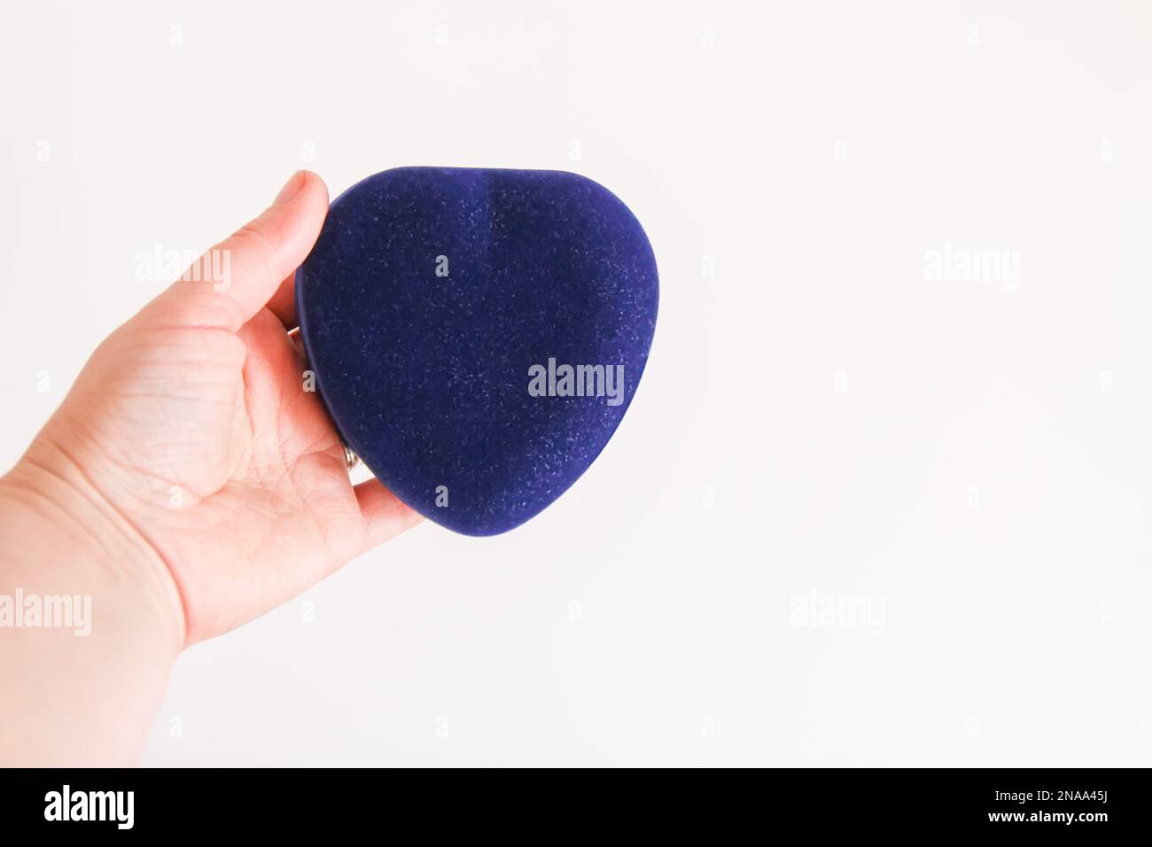 Engagement ring box on white background Stock Photo - Alamy