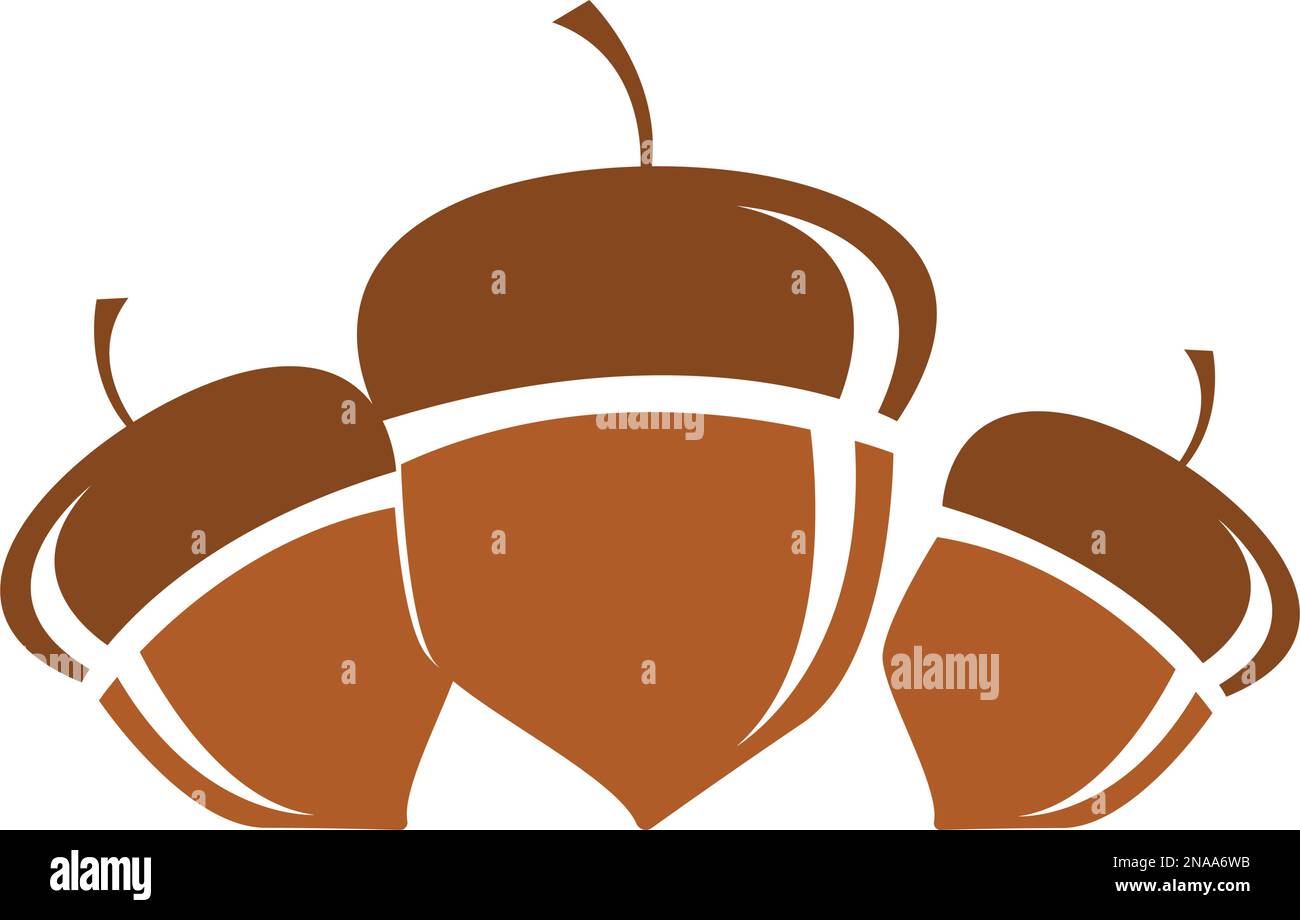 Oak logo icon design illustration Stock Vector