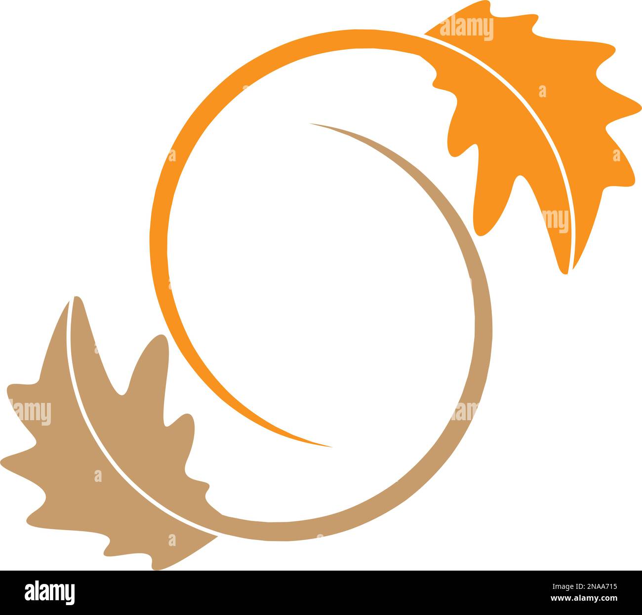 Oak logo icon design illustration Stock Vector