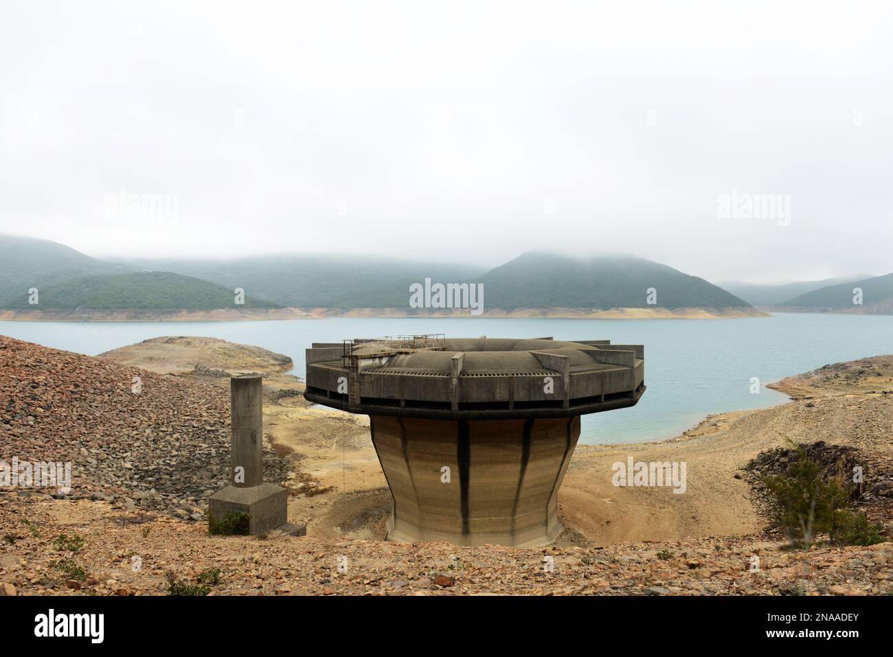 High Island Reservoir Bellmouth Siphon Spillway in Sai Kung East