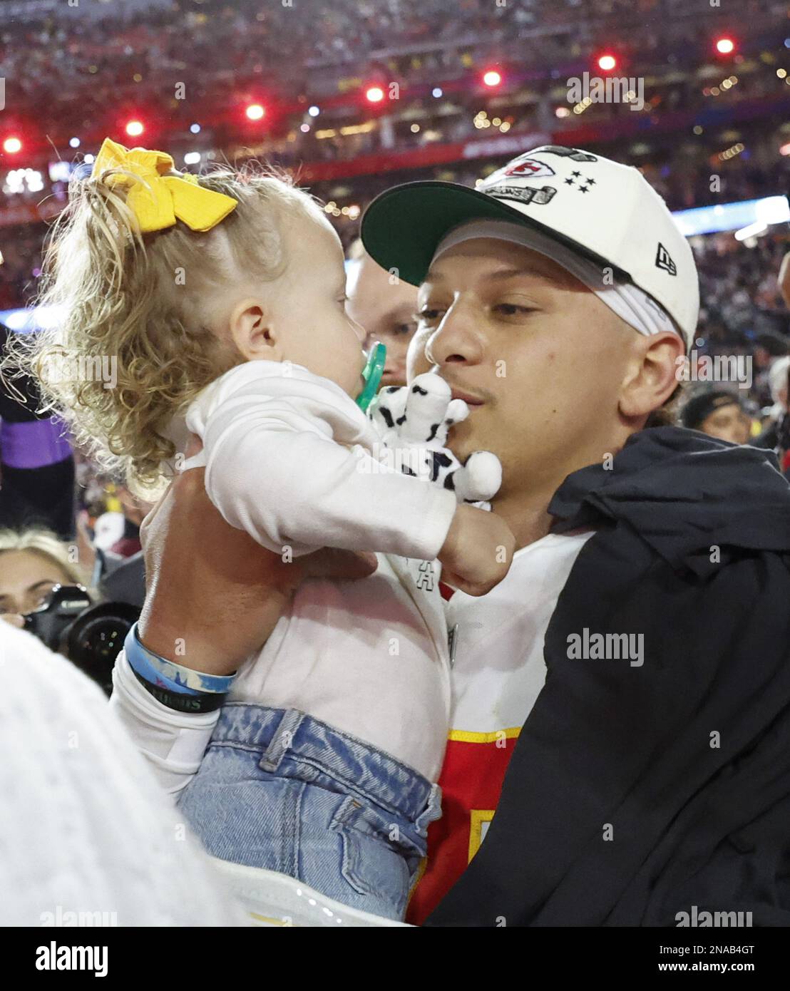Glendale, United States. 12th Feb, 2023. Kansas City Chiefs quarterback