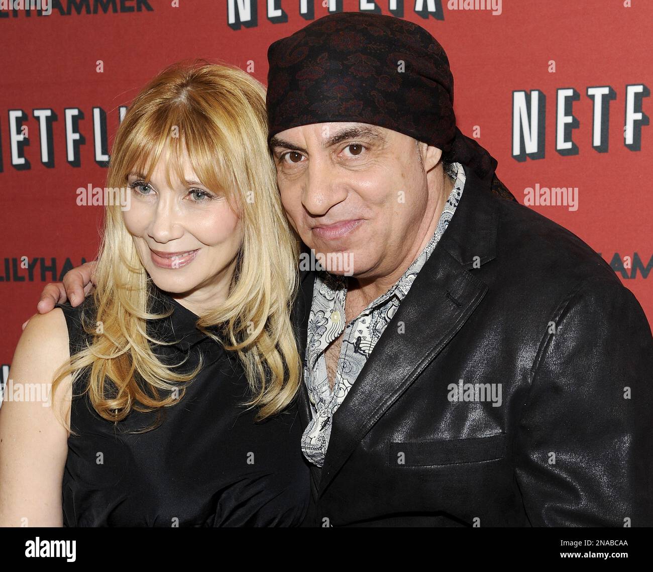 Actor Steven Van Zandt and wife Maureen Van Zandt attend the premiere