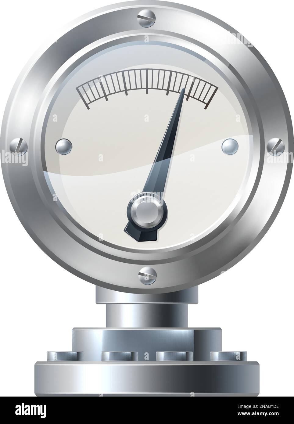 Pipe Pressure Gauge Pipeline Measurement Icon Stock Vector Image & Art